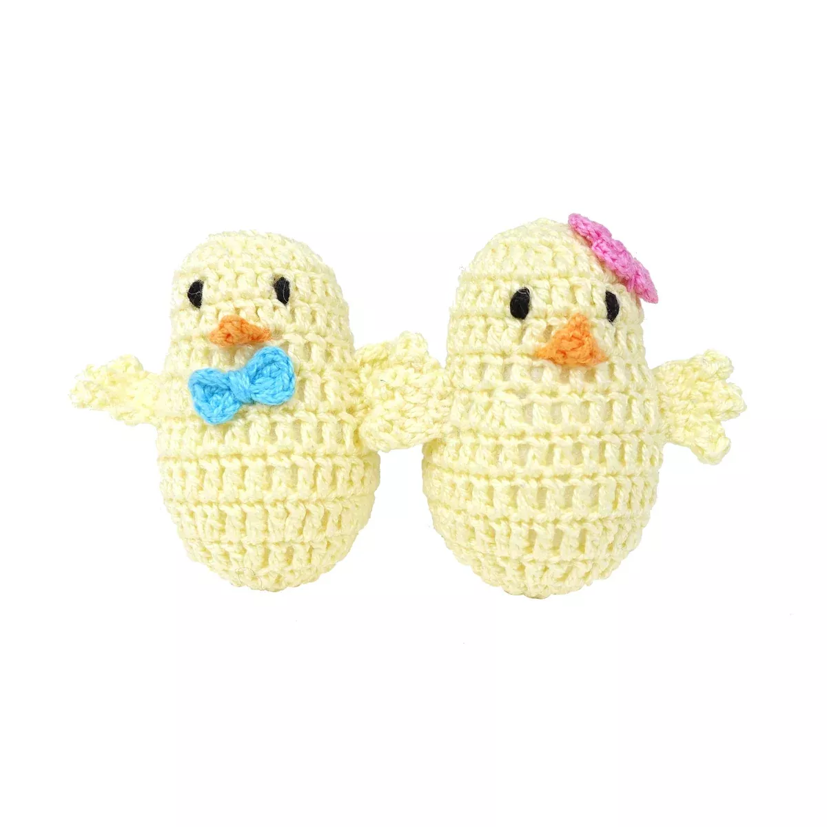 Melange Collection - Crochet Chick Ornaments