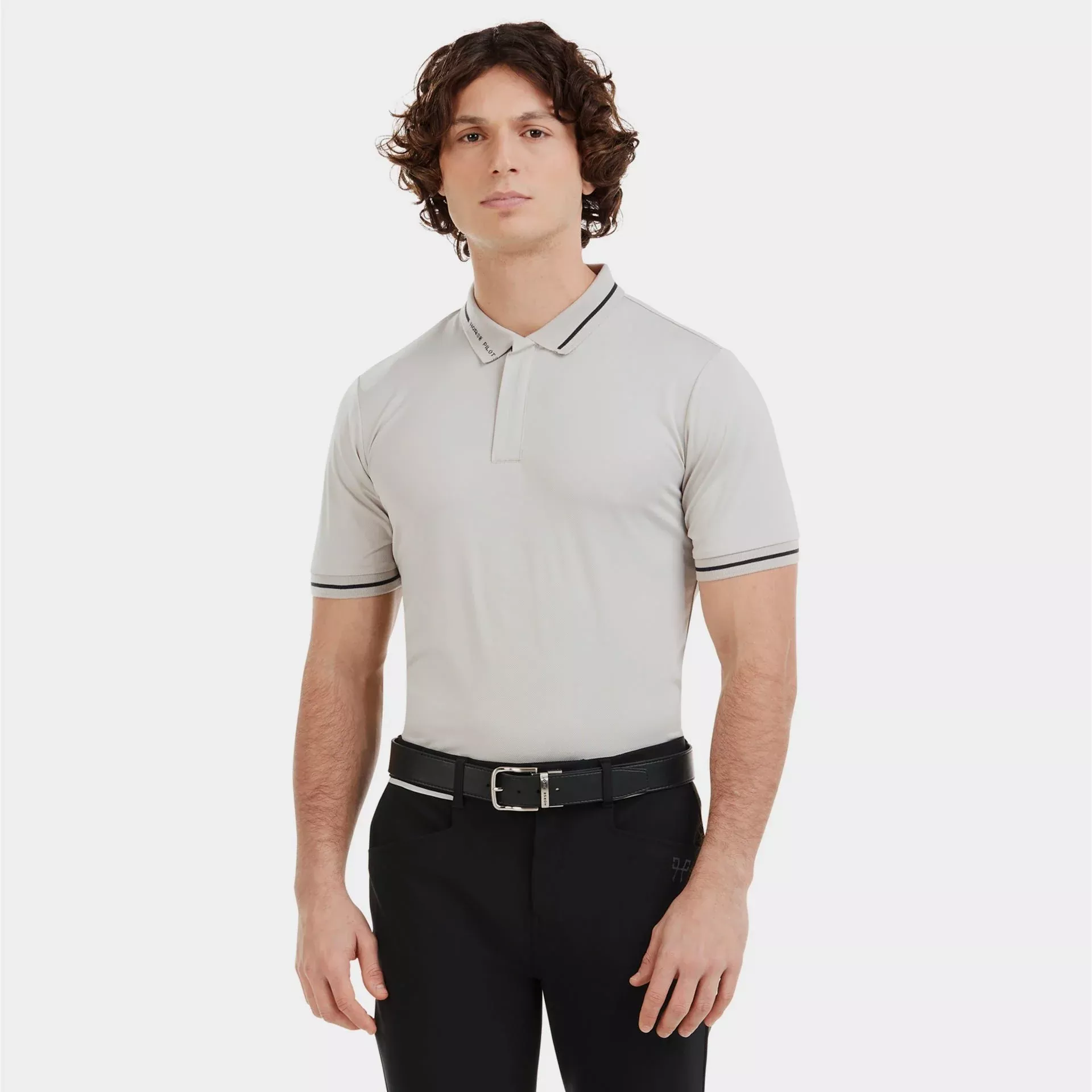 Men's Atlas Polo - Wind Grey