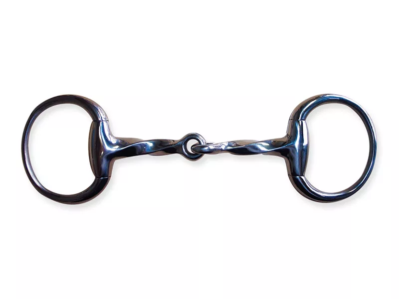 Metalab Jointed, Twisted Eggbutt Snaffle