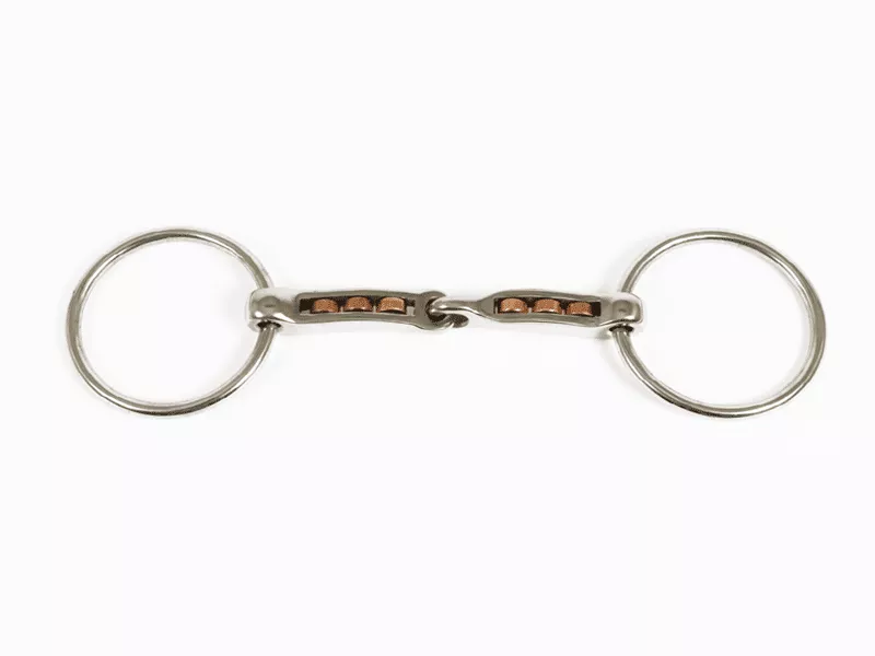 Metalab Mac-Genis Copper Rollers Loose Ring Snaffle