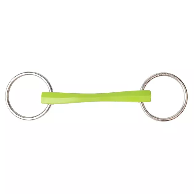 Metalab Ring Snaffle Soft Flexi Mullen Bit