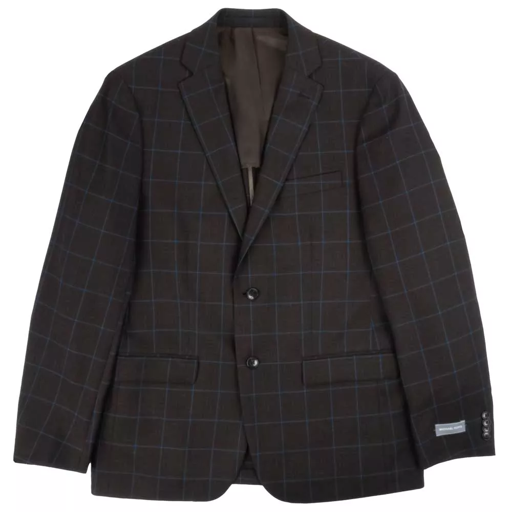 Michael Kors Kalan Sport Coat - Wine/Blue