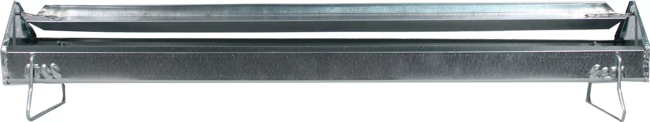 Millside Farm-Tuff Galvanized Reel-Top Poultry Feeder 36 in