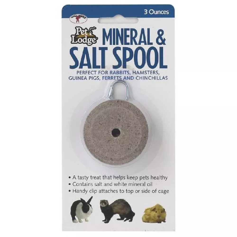 Mineral and Salt Spool with Hanger