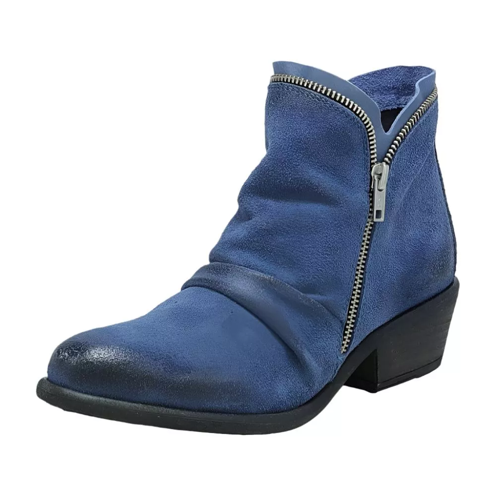 Miz Mooz Camile Bootie - Ocean Suede - FINAL SALE