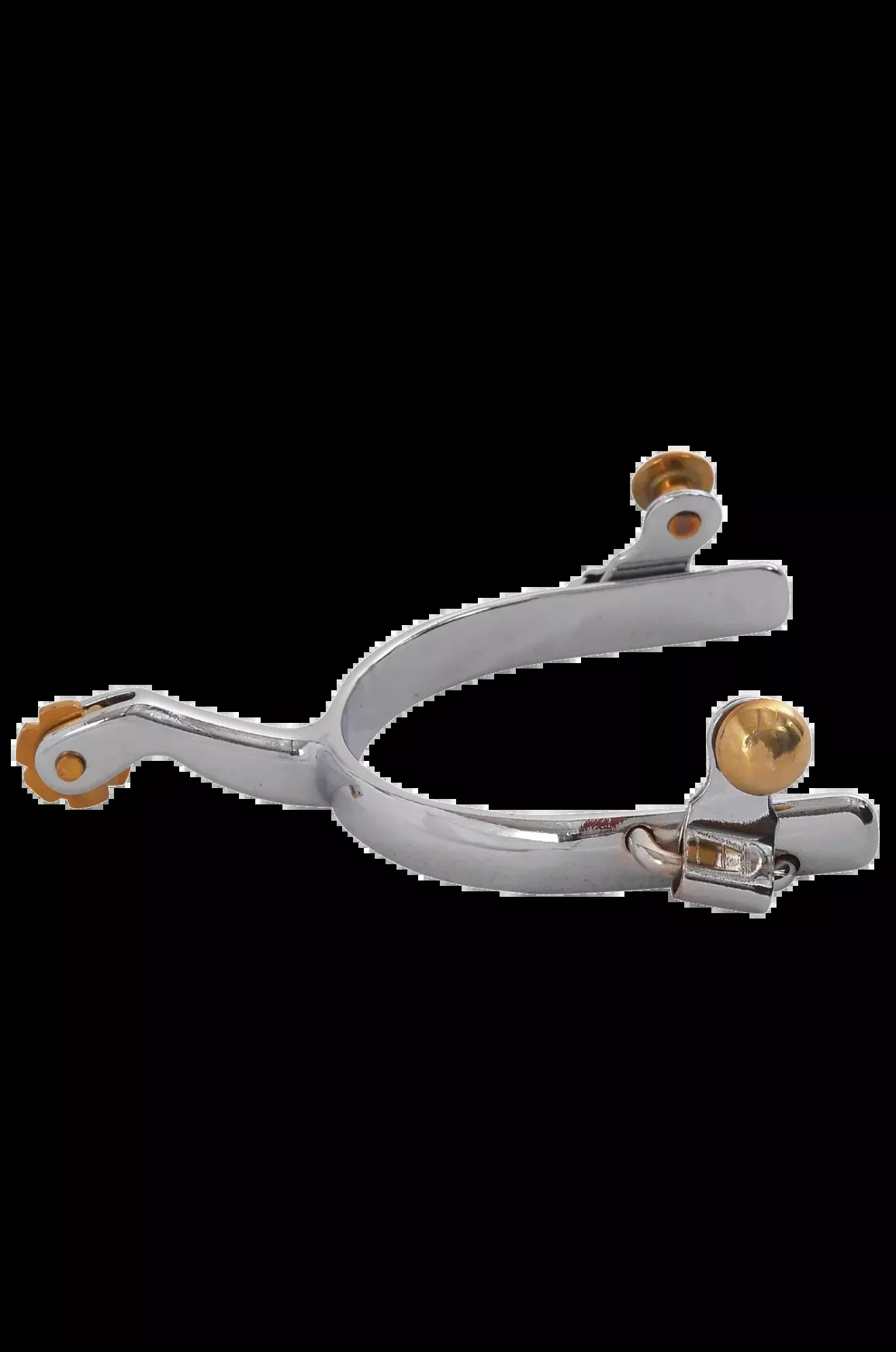 MNS Chrome Roper Spurs