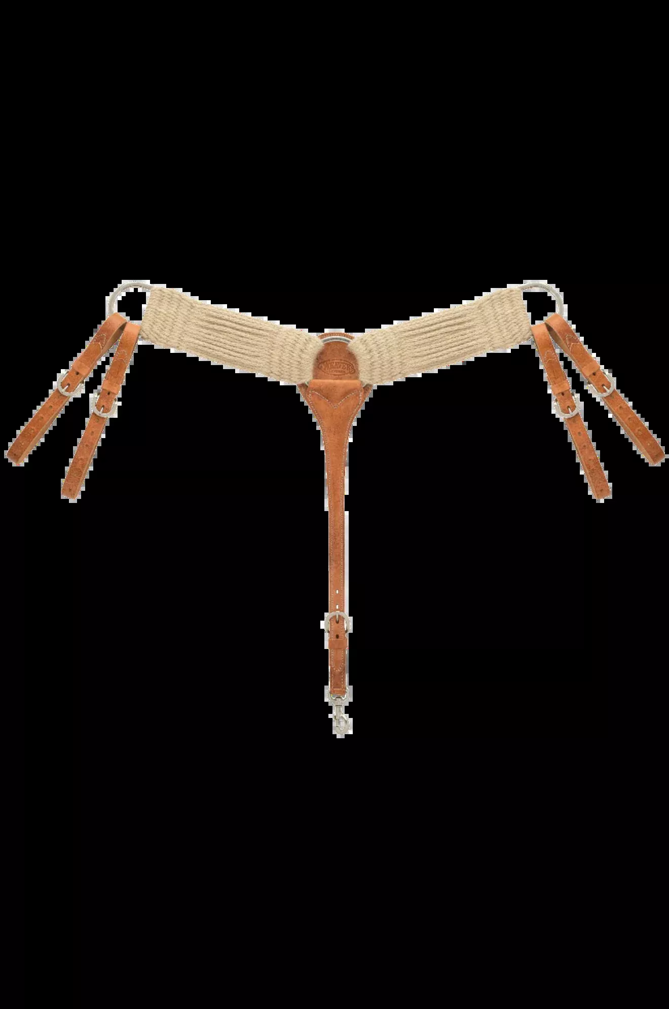 Mohair Breast Collar Natural