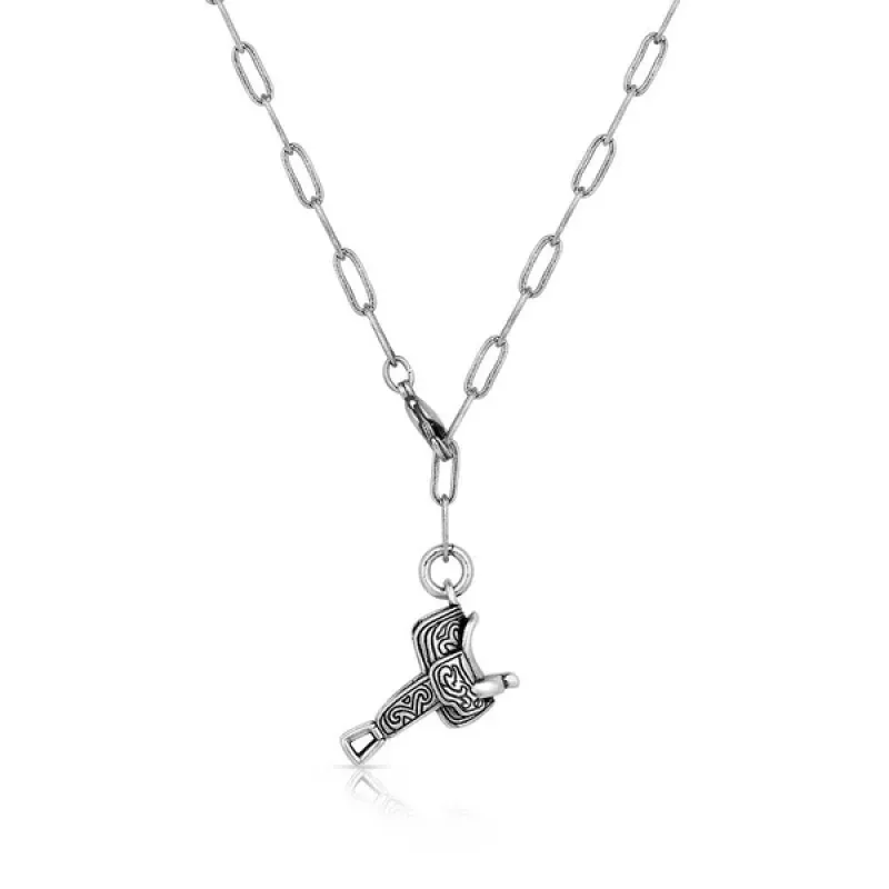 **Montana Silversmith Back in the Saddle Necklace