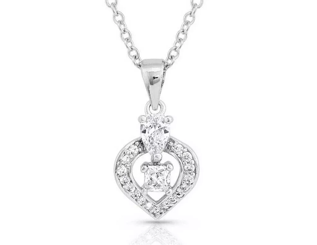 Montana Silversmiths Touch of Crystal Necklace