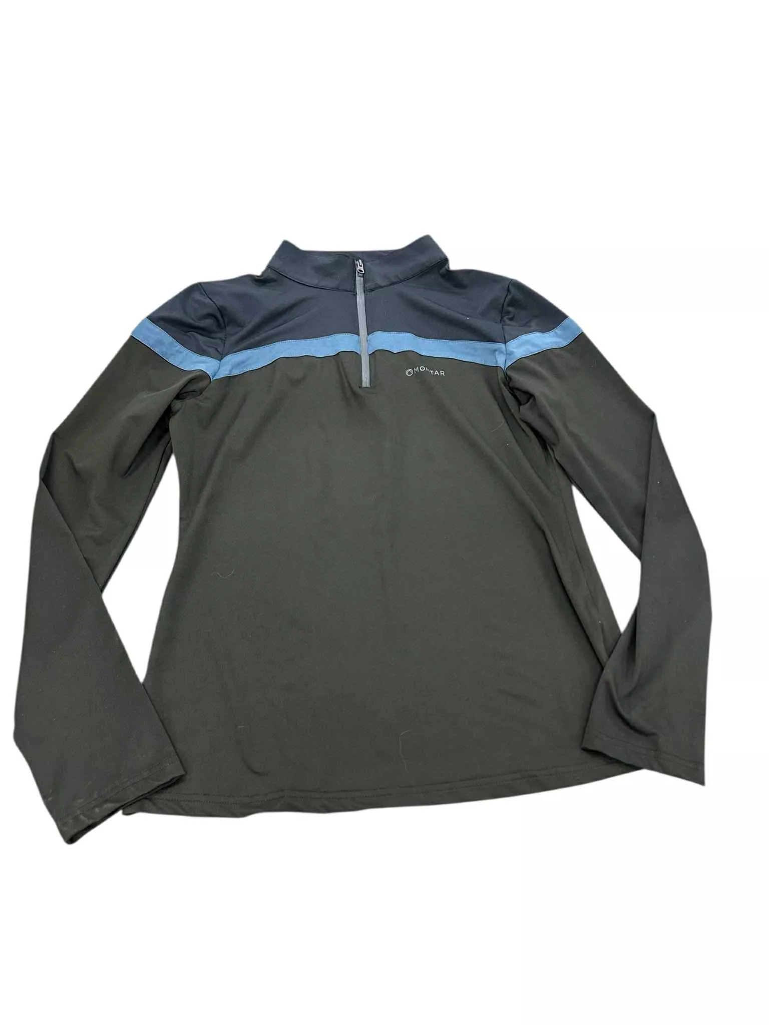 Montar LS 1/4 Zip - Black/Blue - L - USED