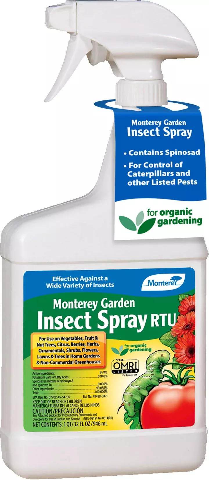 Monterey Garden Insect Spray Rtu 32 OZ