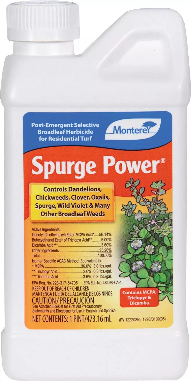 Monterey Spurge Power Broadleaf Herbicide 1 pt