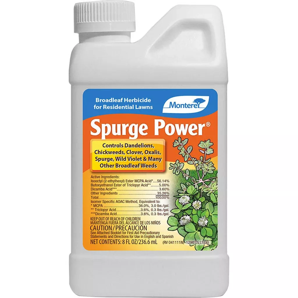 Monterey Spurge Power Broadleaf Herbicide, 8 oz