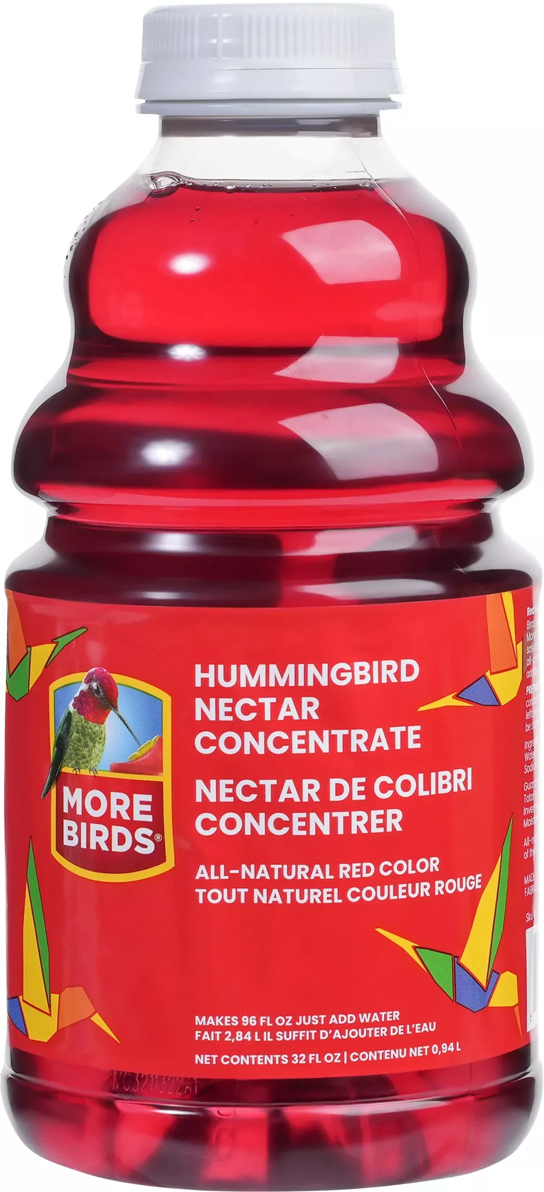More Birds Hummingbird Nectar Concentrate, Red, 32 oz