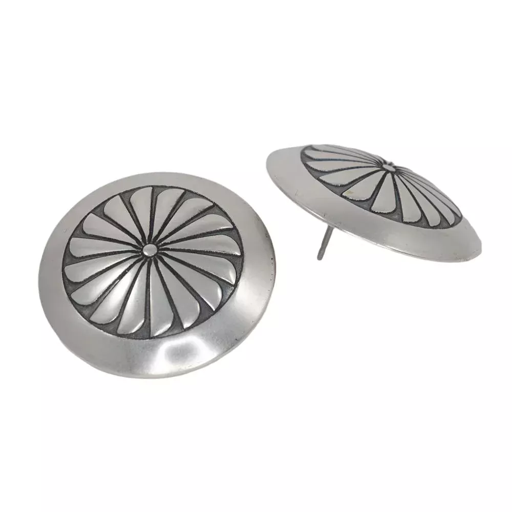 Motega Pinwheel Stud Earrings