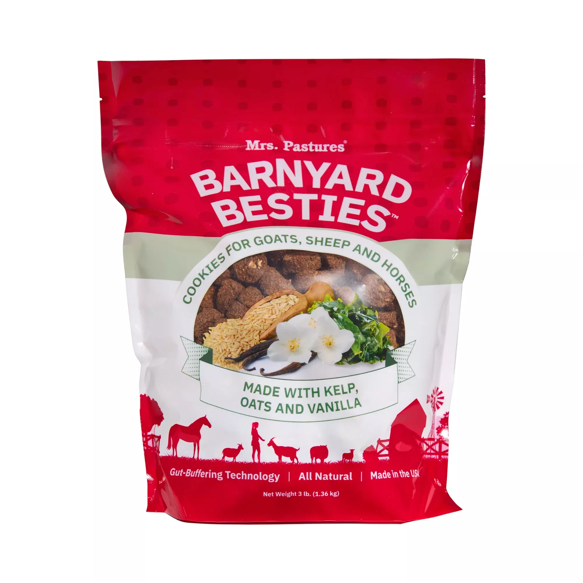 Mrs. Pastures Barnyard Besties Cookies For Horses