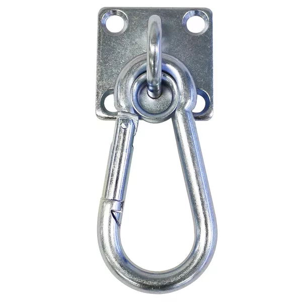 Multi Use Spring Hook with Wall Plate