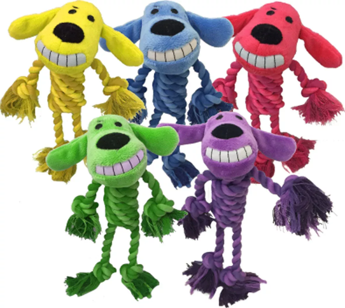 Multipet 6" Loofa Rope Dog Toy