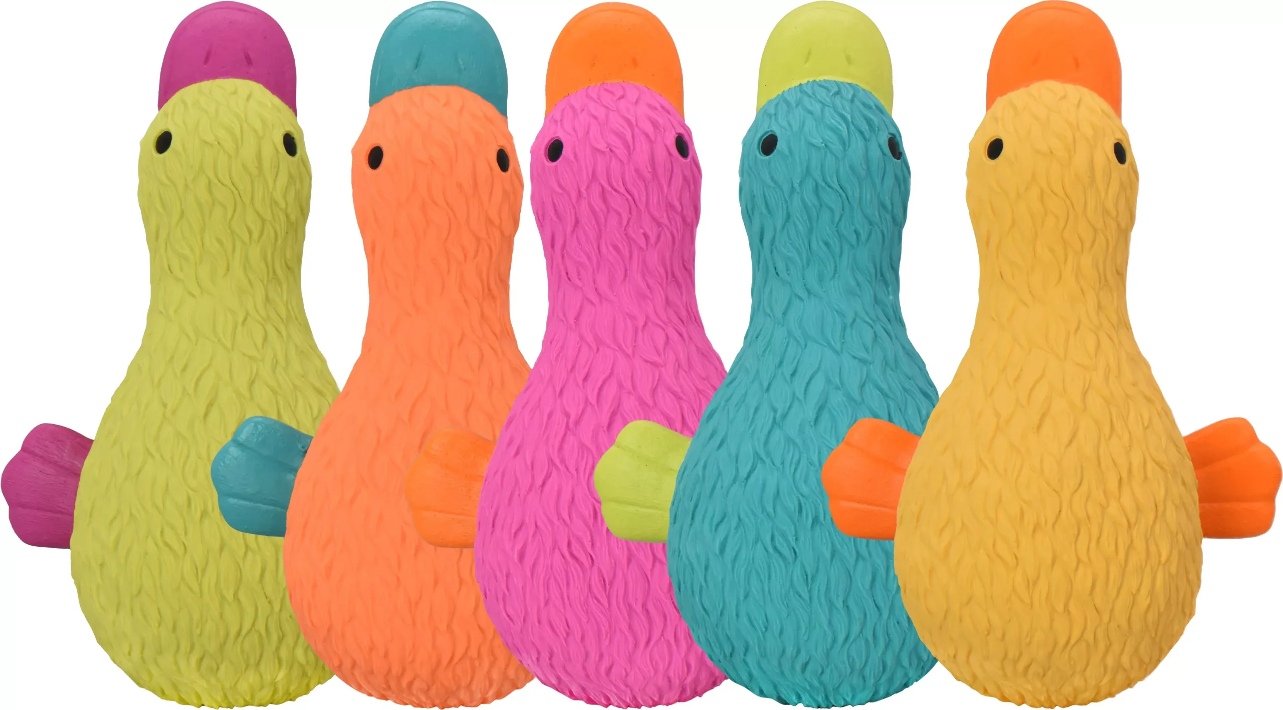 Multipet Duckworth Latex Dog Toy, Assorted, Medium