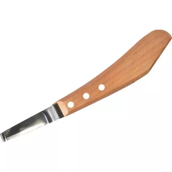 Mustad Black Blade Hoof Knife Left Hand