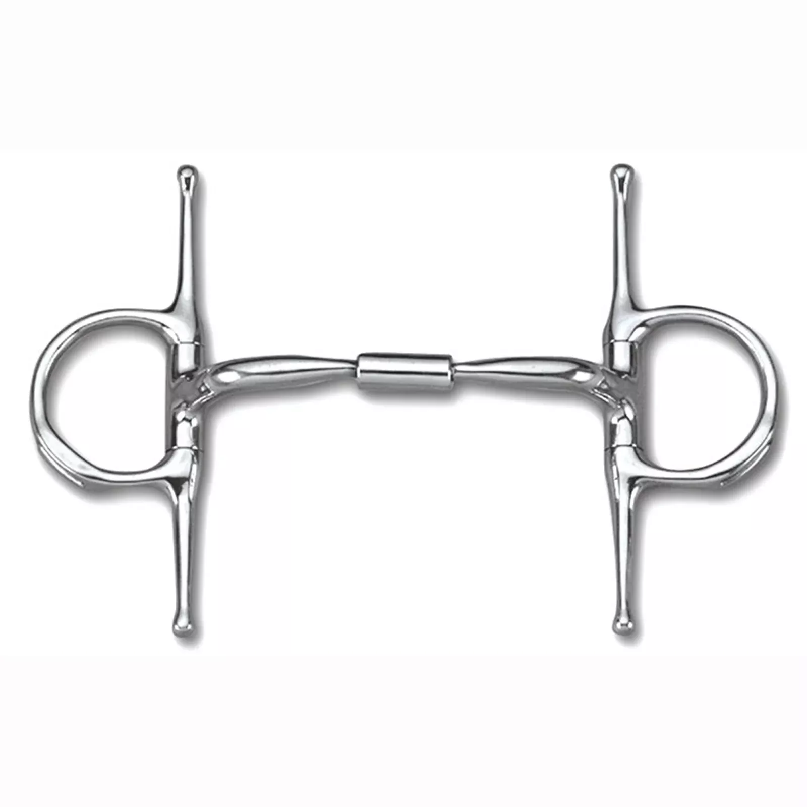 Myler Level 1 Full Cheek Comfort Snaffle Wide Barrel Bit with Hooks