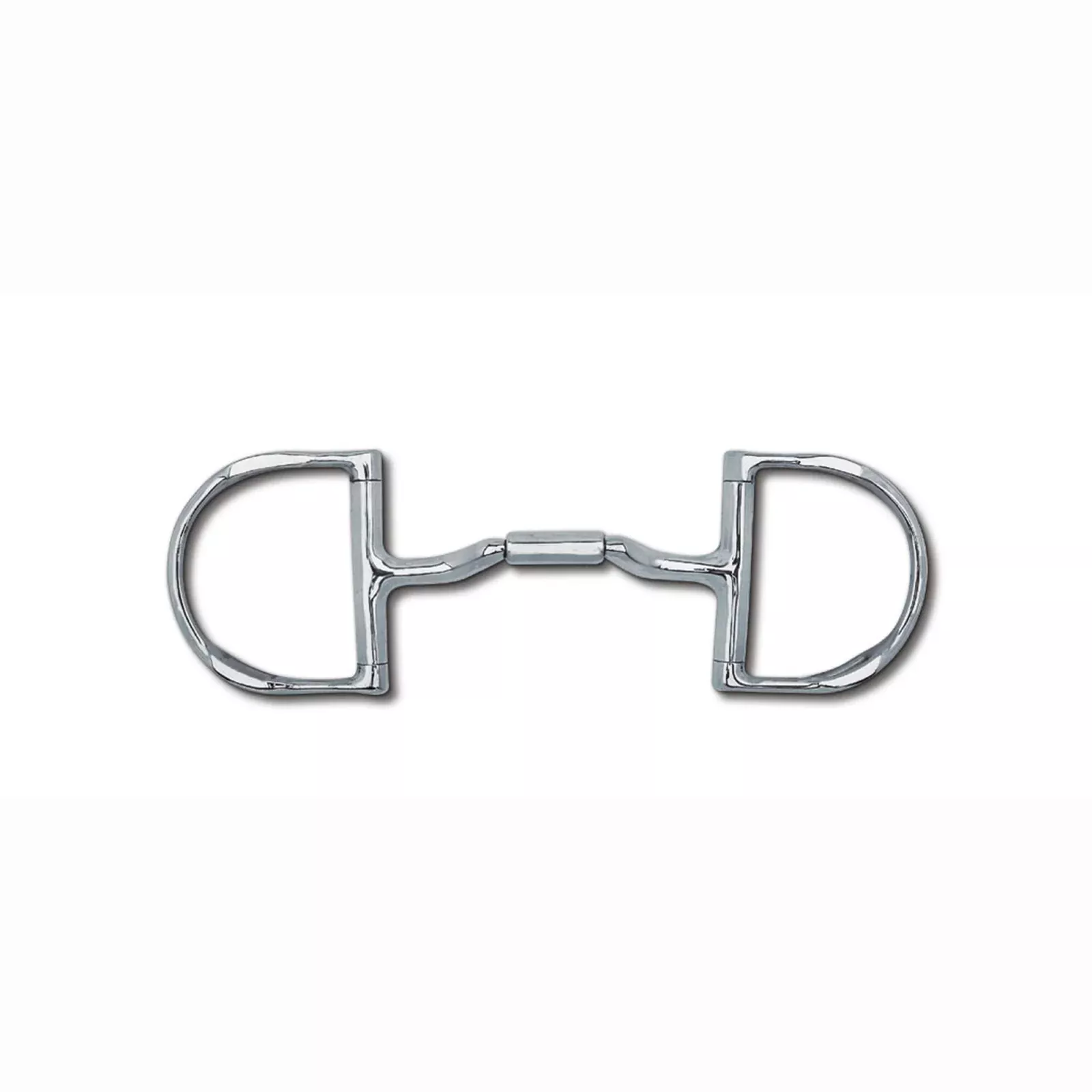 Myler Level 2-3 English Dee Forward Tilt Ported Barrel Bit with Hooks