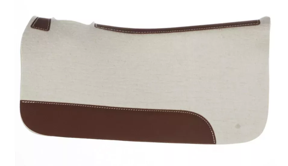 Natural 1 1 4in 31x30 Felt Roper Saddle Pad