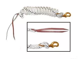 Natural Horsemanship Lead w Brass Clip
