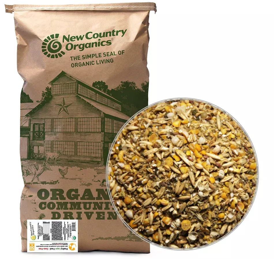 New Country Organics Corn Free Layer Feed, 25 lb