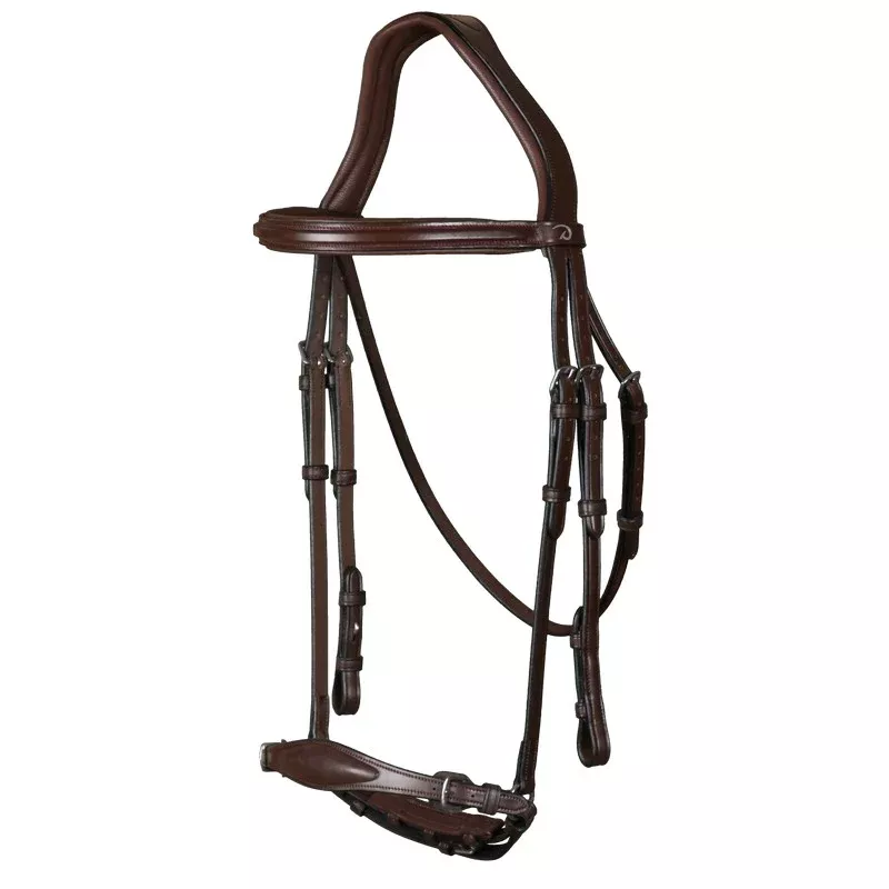 New English Adjustable Drop Noseband Bridle