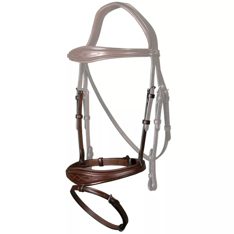 New English Collection Anatomic Flash Noseband