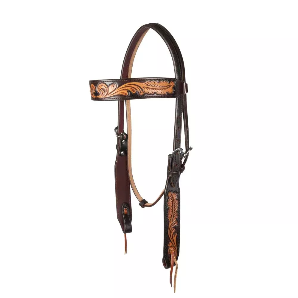NEW Teskey's Leaf Tooling Browband Headstall