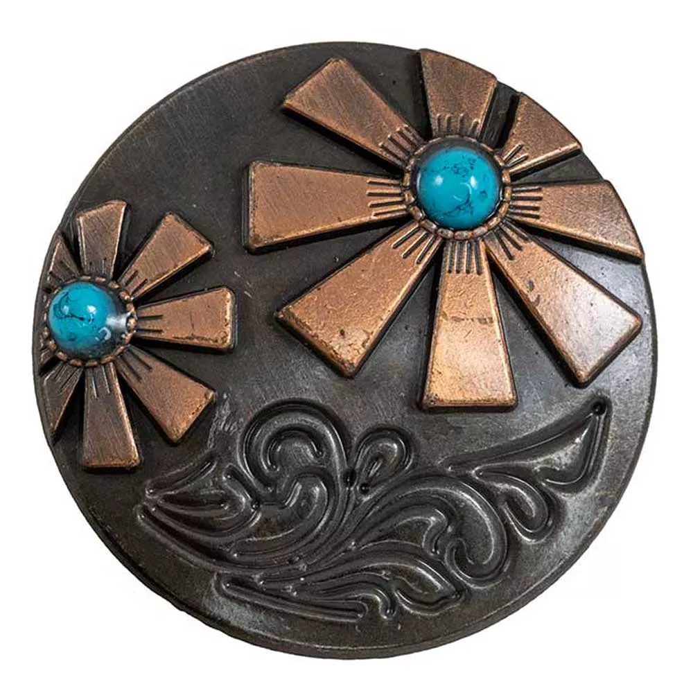 New West Turquoise Concho
