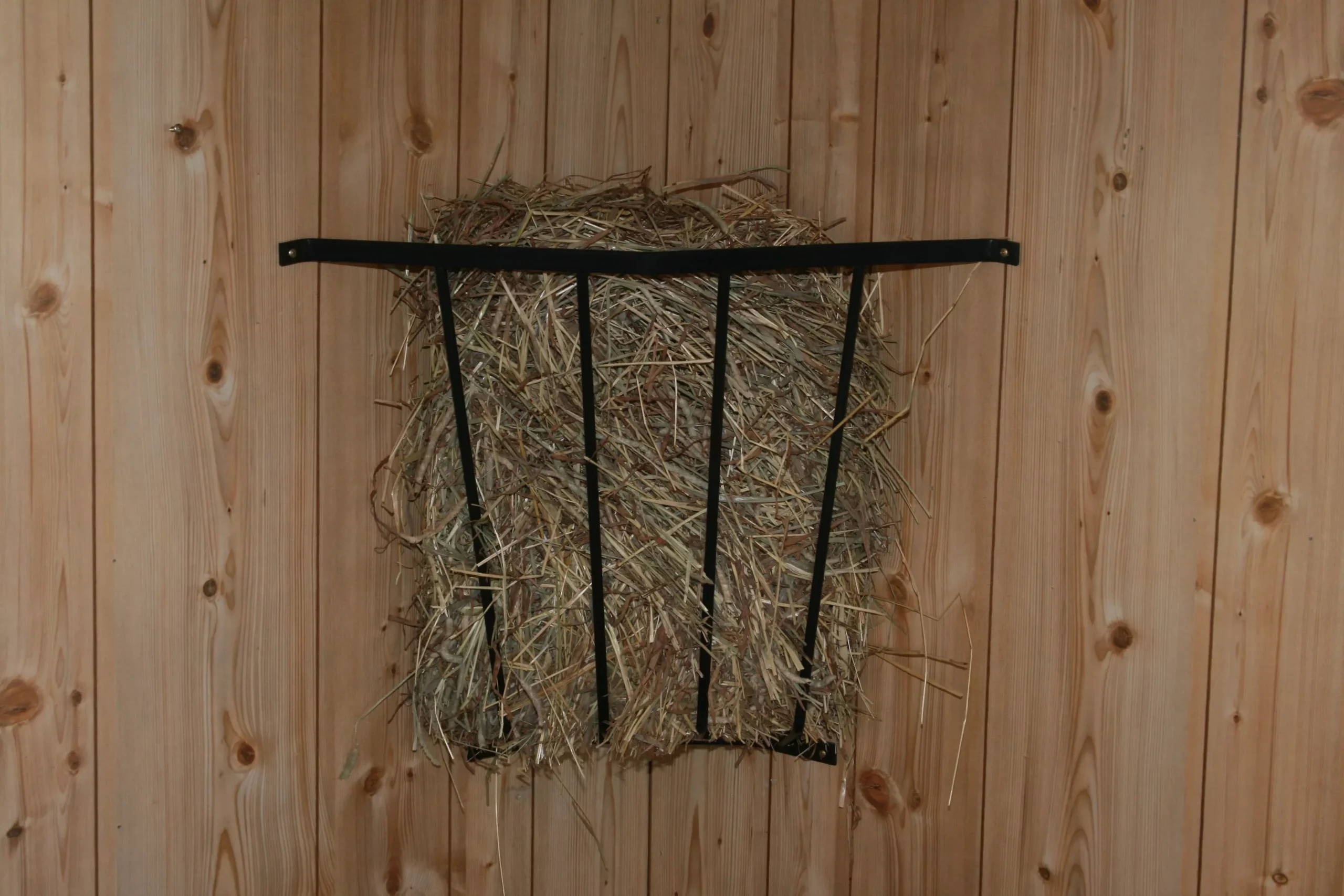 Newport Blacksmith Shop Mini Corner Hay Rack 18 in, Black