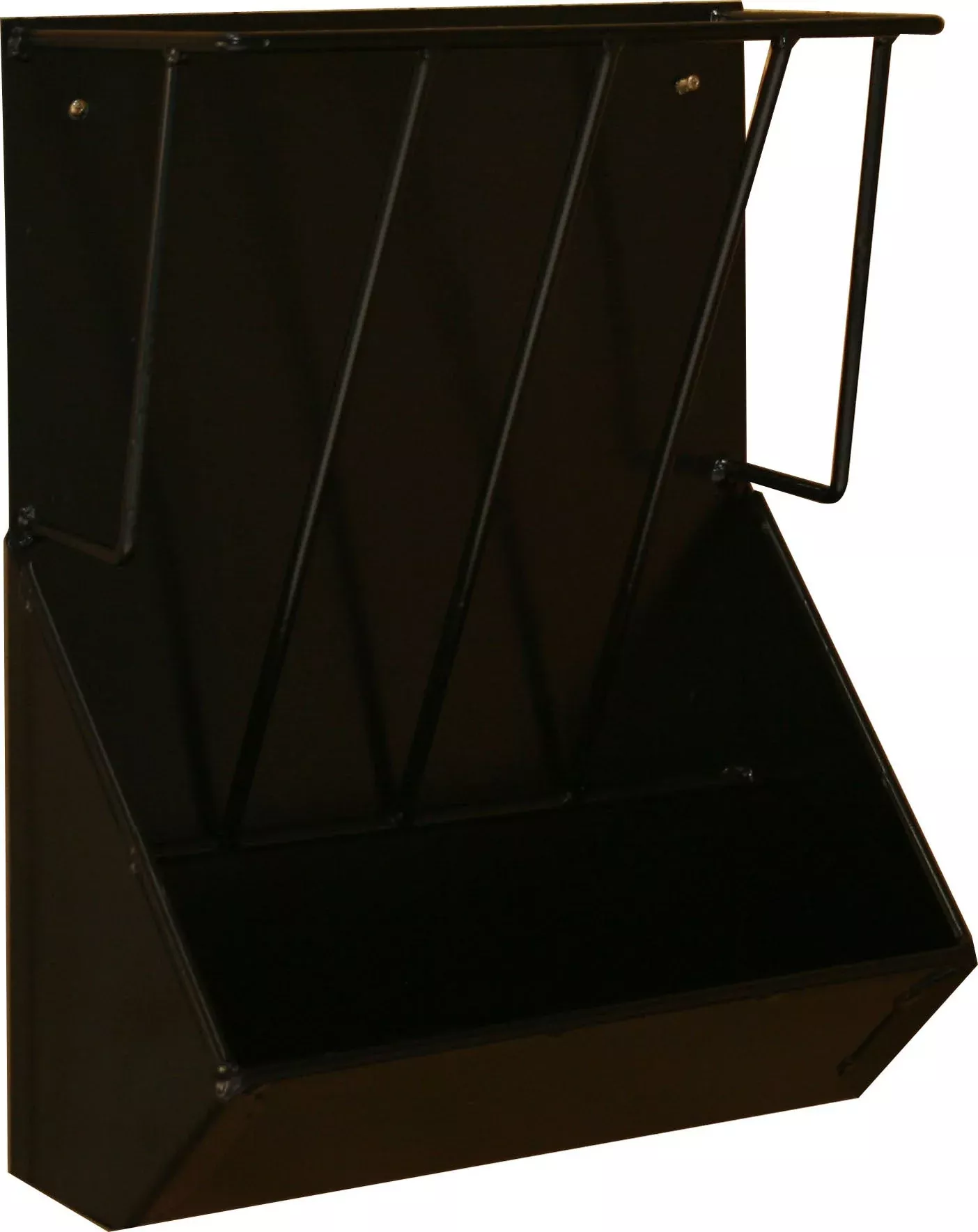 Newport Blacksmith Shop Mini Hay and Grain Feeder 18 in Black