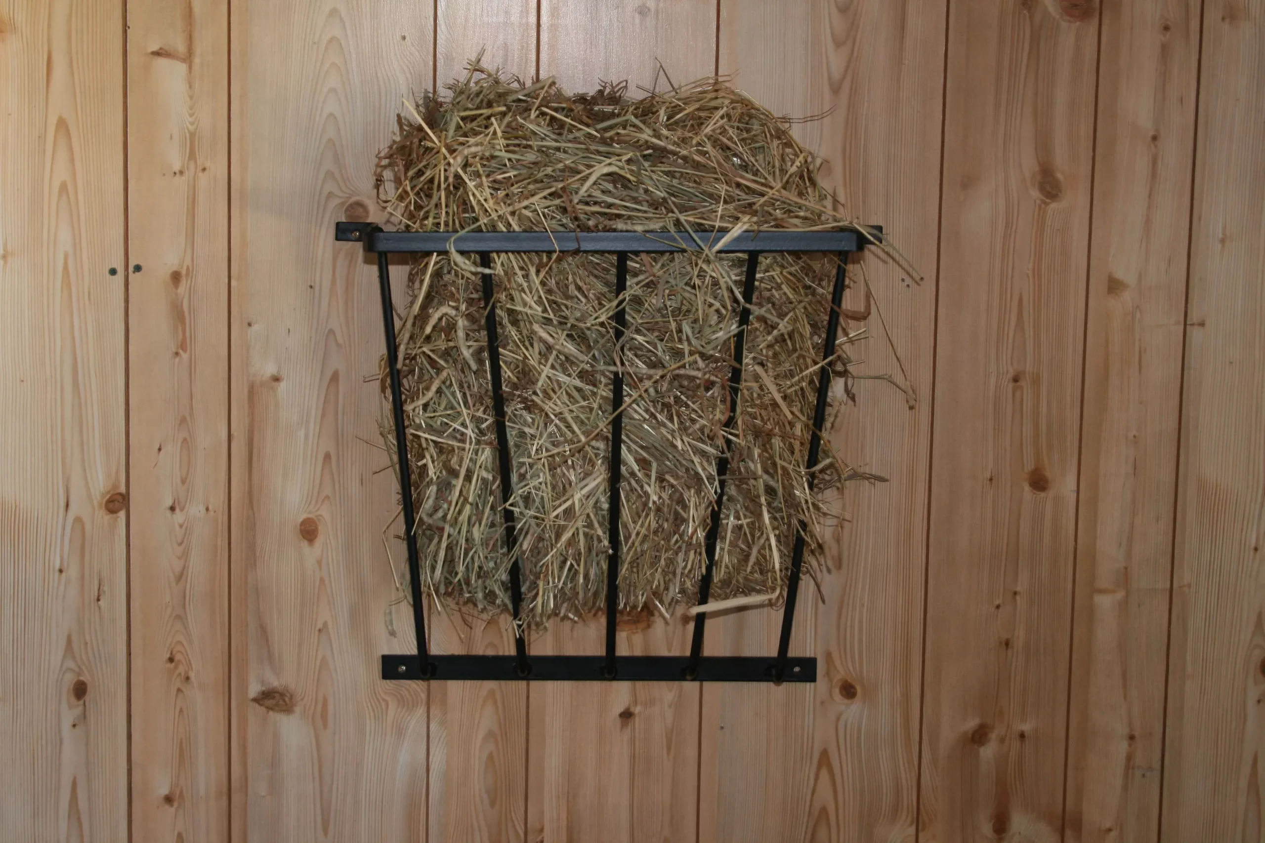 Newport Blacksmith Shop Mini Wall Hay Rack, Black, 18 in