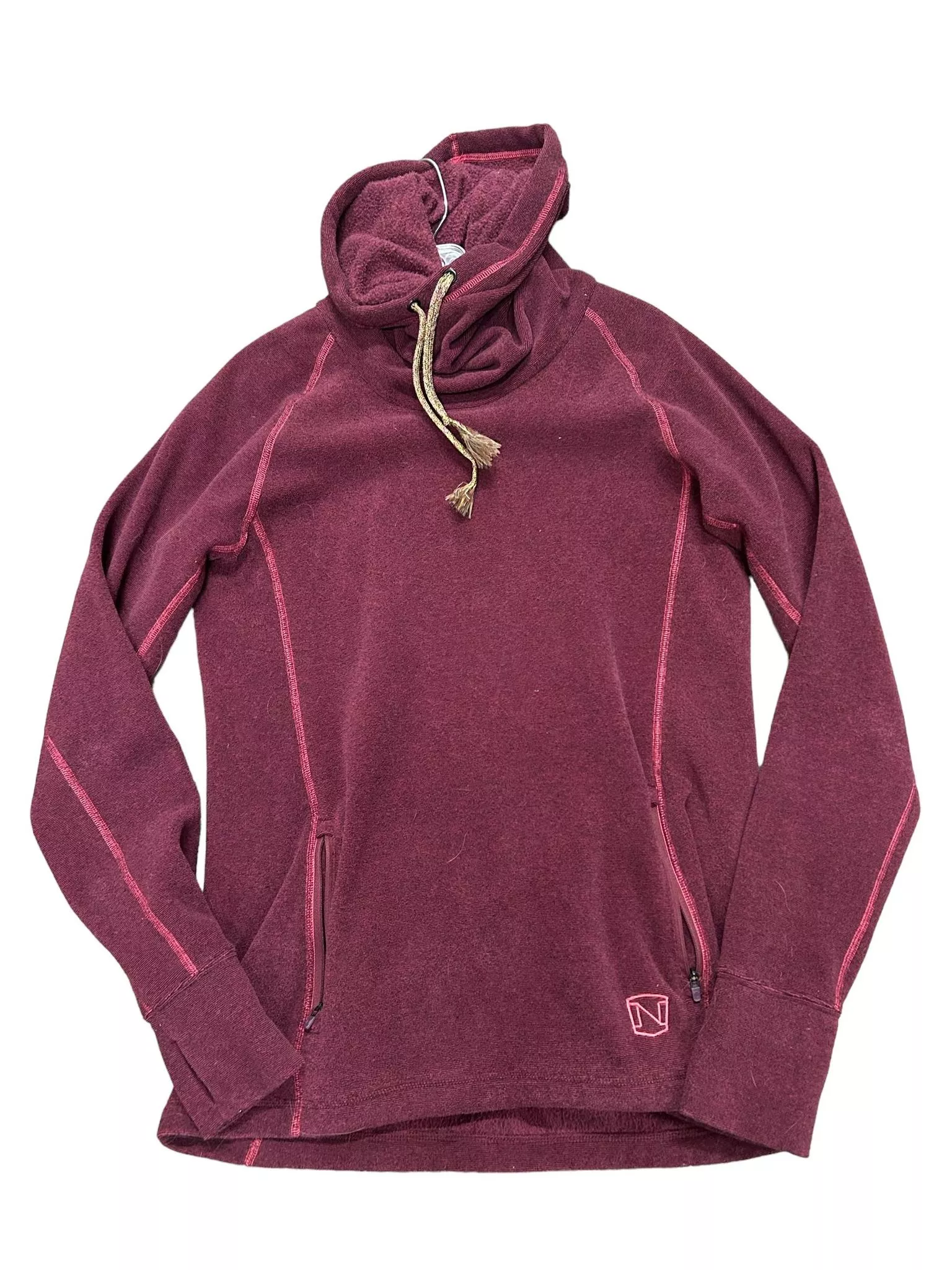 Noble Cowl Neck - Burgundy - M- USED