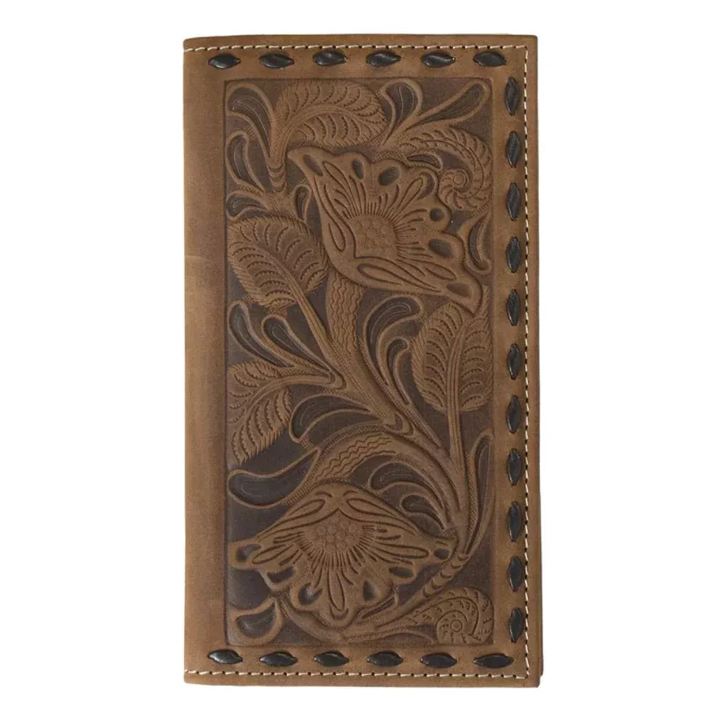 Nocona Floral Buck Lace Rodeo Wallet