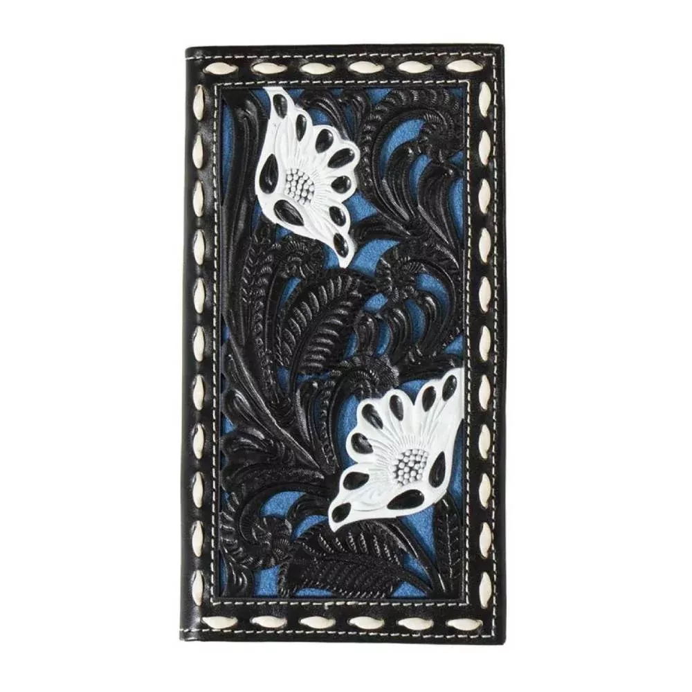 Nocona Floral Filigree Rodeo Wallet