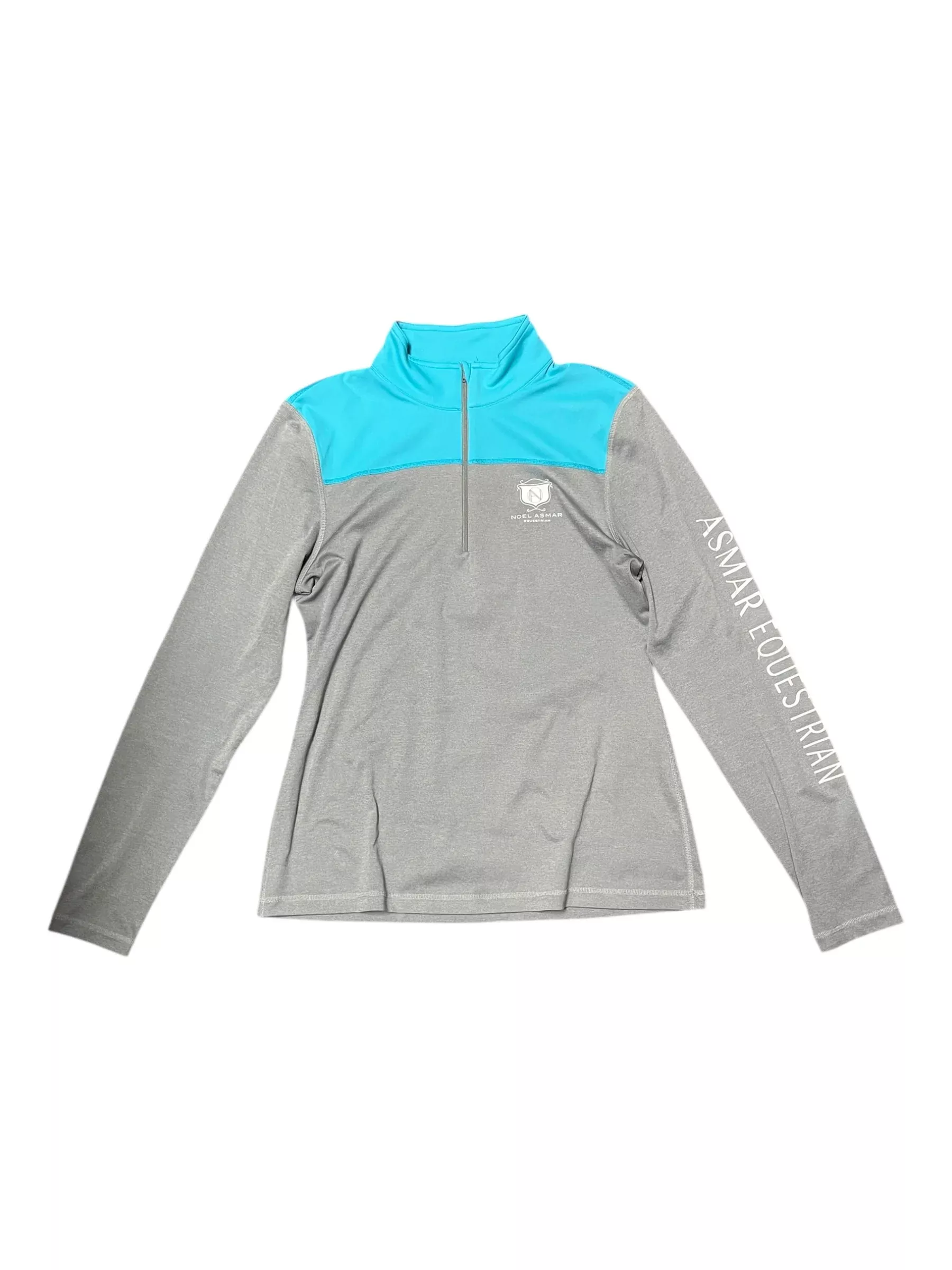 Noel Asmar LS Base Layer - Gray/Blue - L - USED