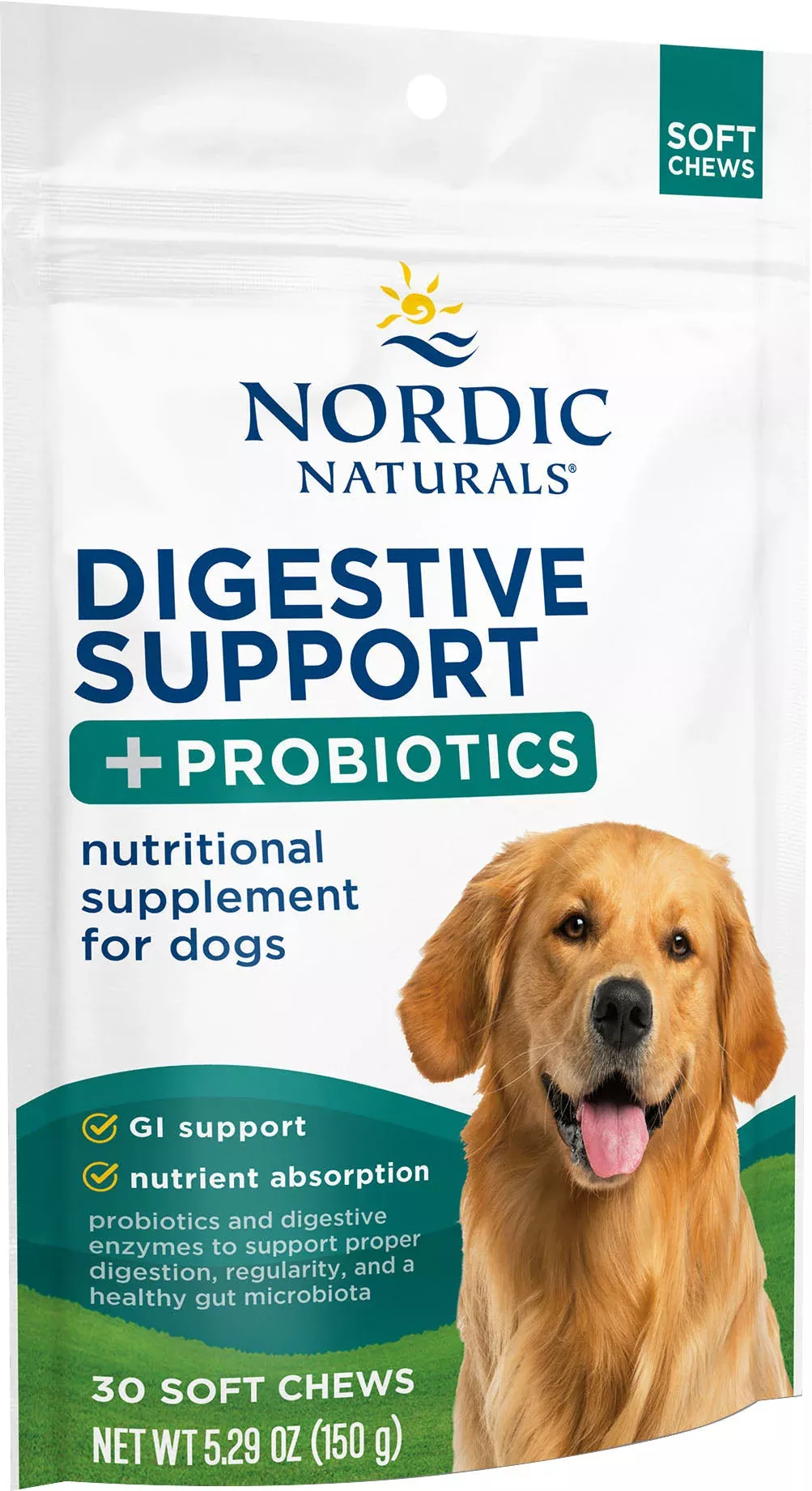Nordic Naturals Digestive Support Pet Soft Chews 30 Count
