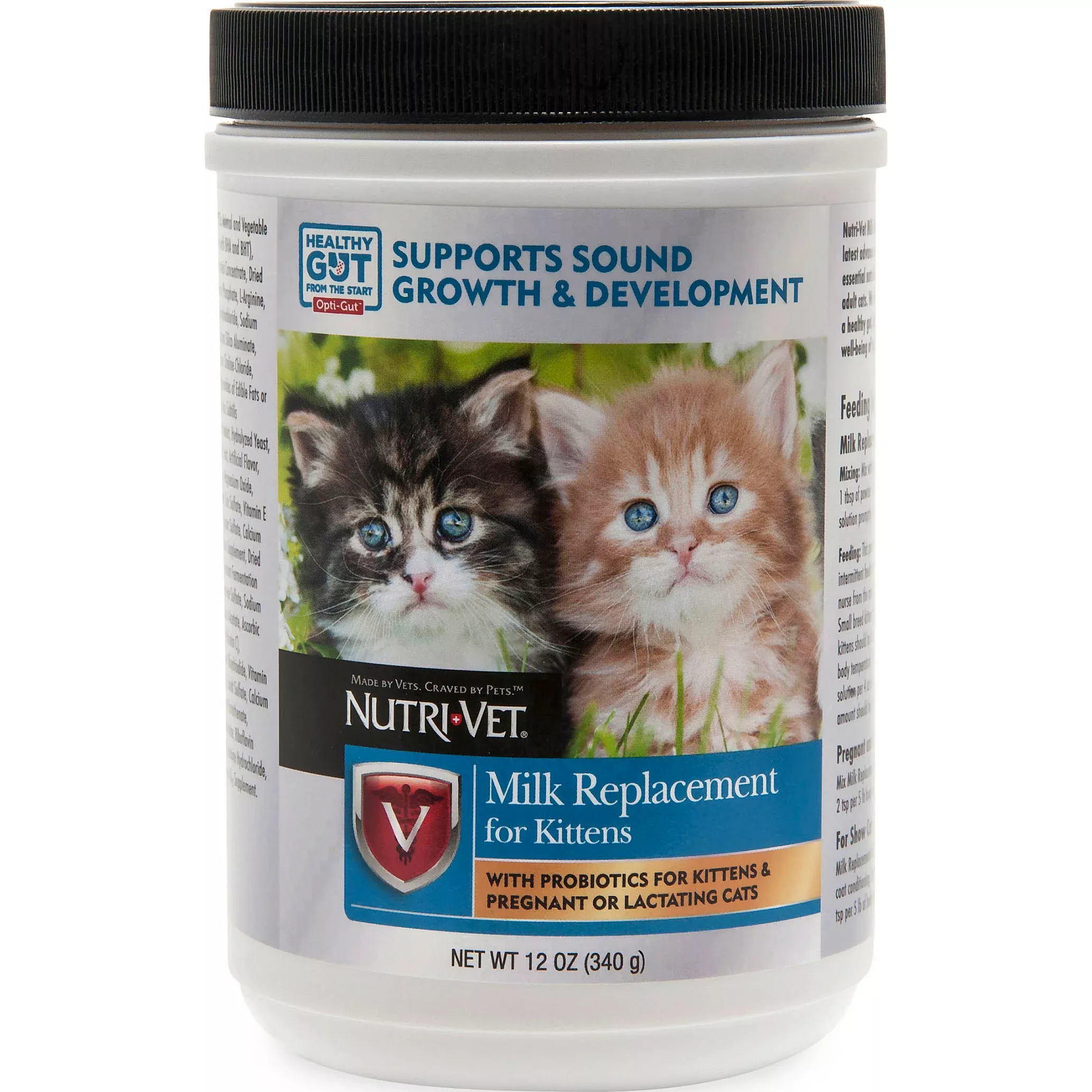 Nutri-Vet Milk Replacement for Kittens Powder 12 oz