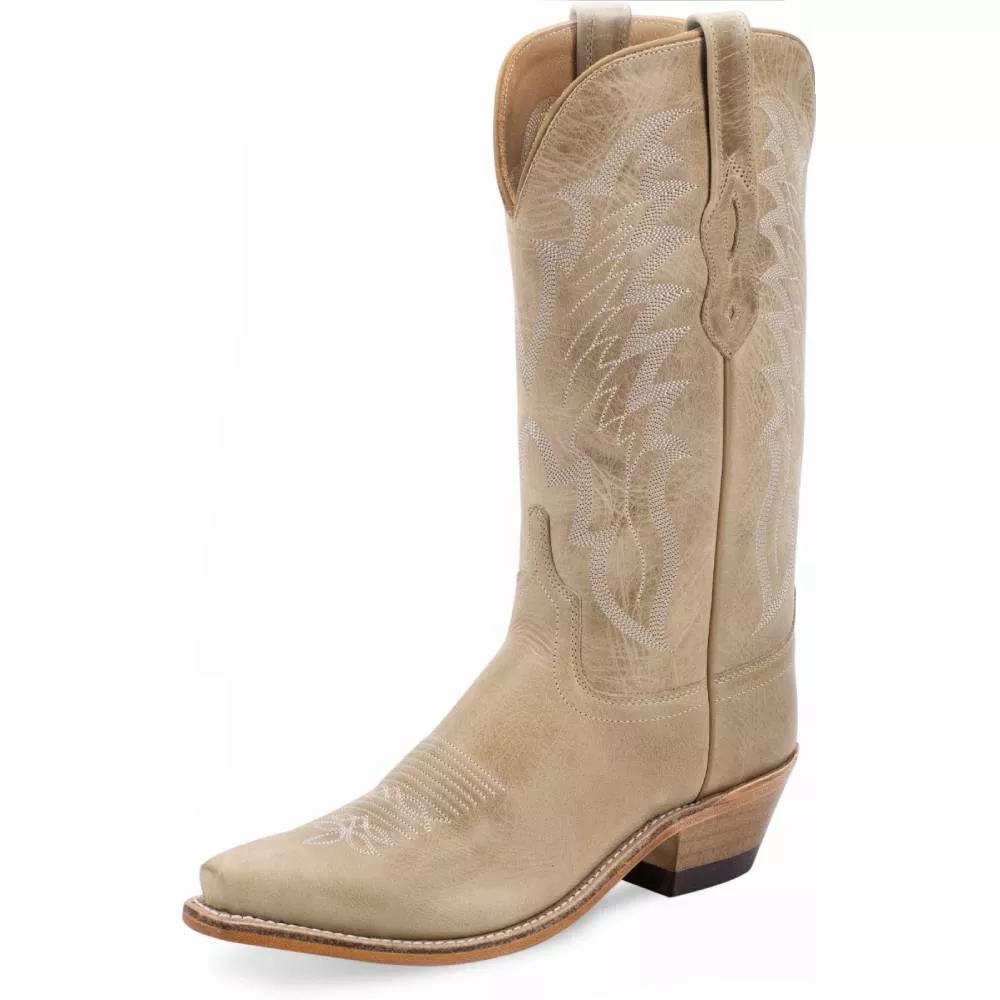 Old West Women's Natural Tall Boot
