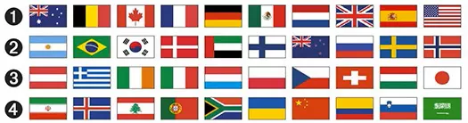 Opera Stirrups Flag Set