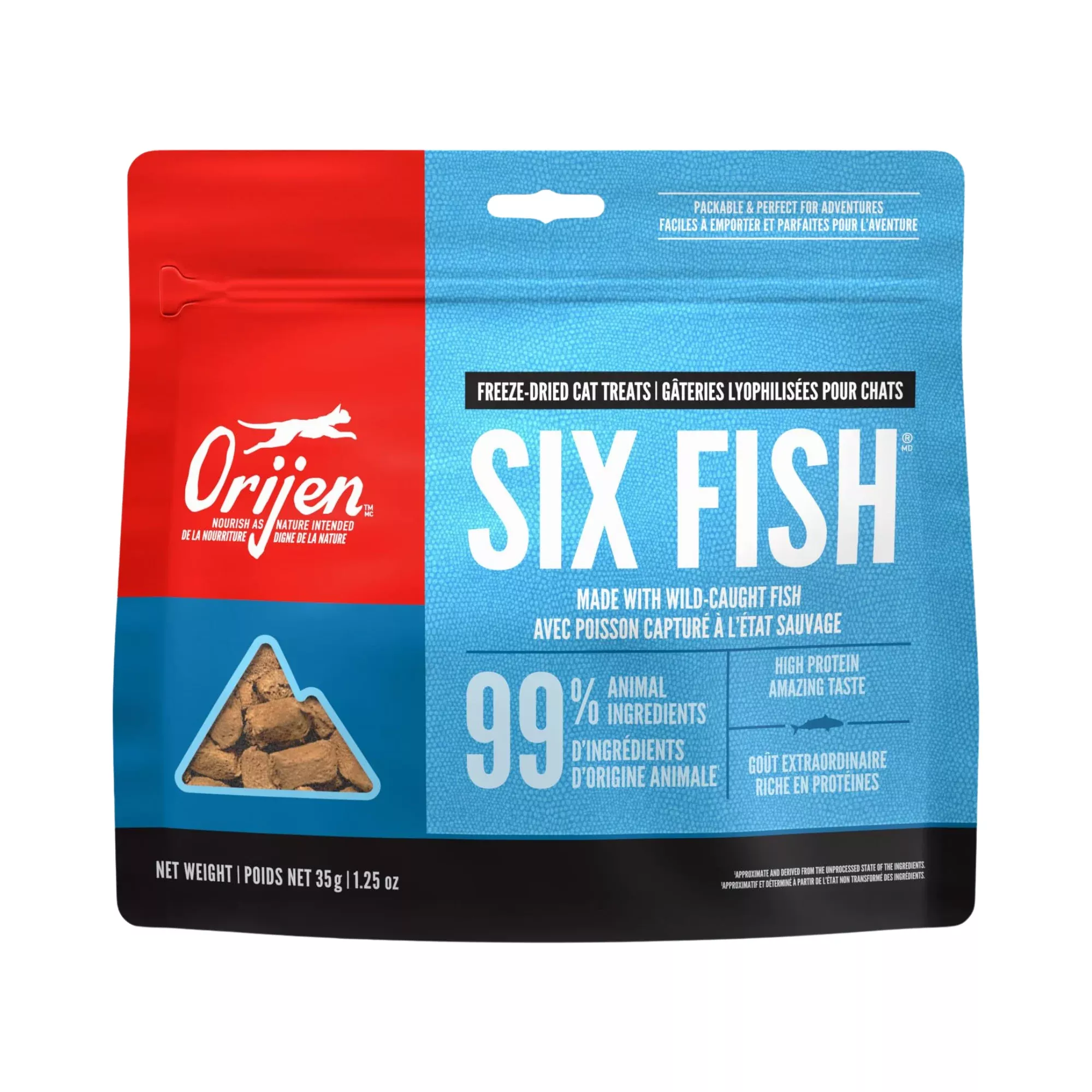Orijen Six Fish Freeze Dried Cat Treats
