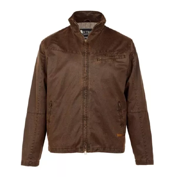 Outback Trading Mens Jacket | Reserve | Brown