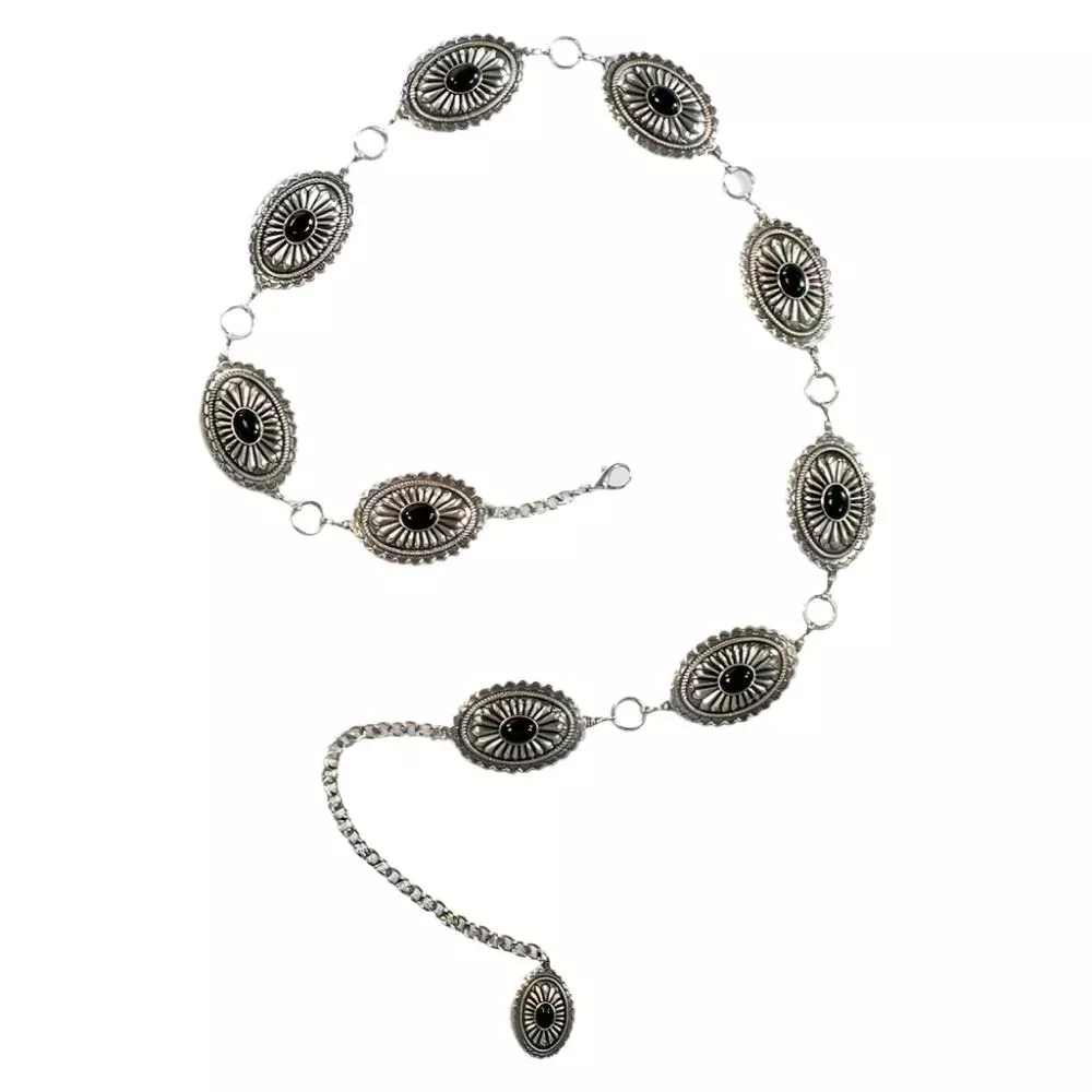 Oval Concho Belt