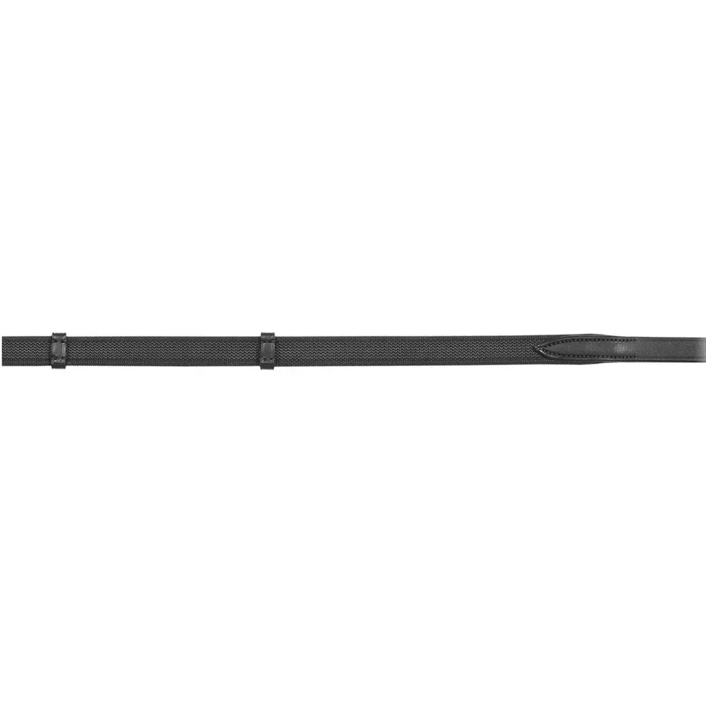 Ovation Rubberized Web Reins w-Buckles
