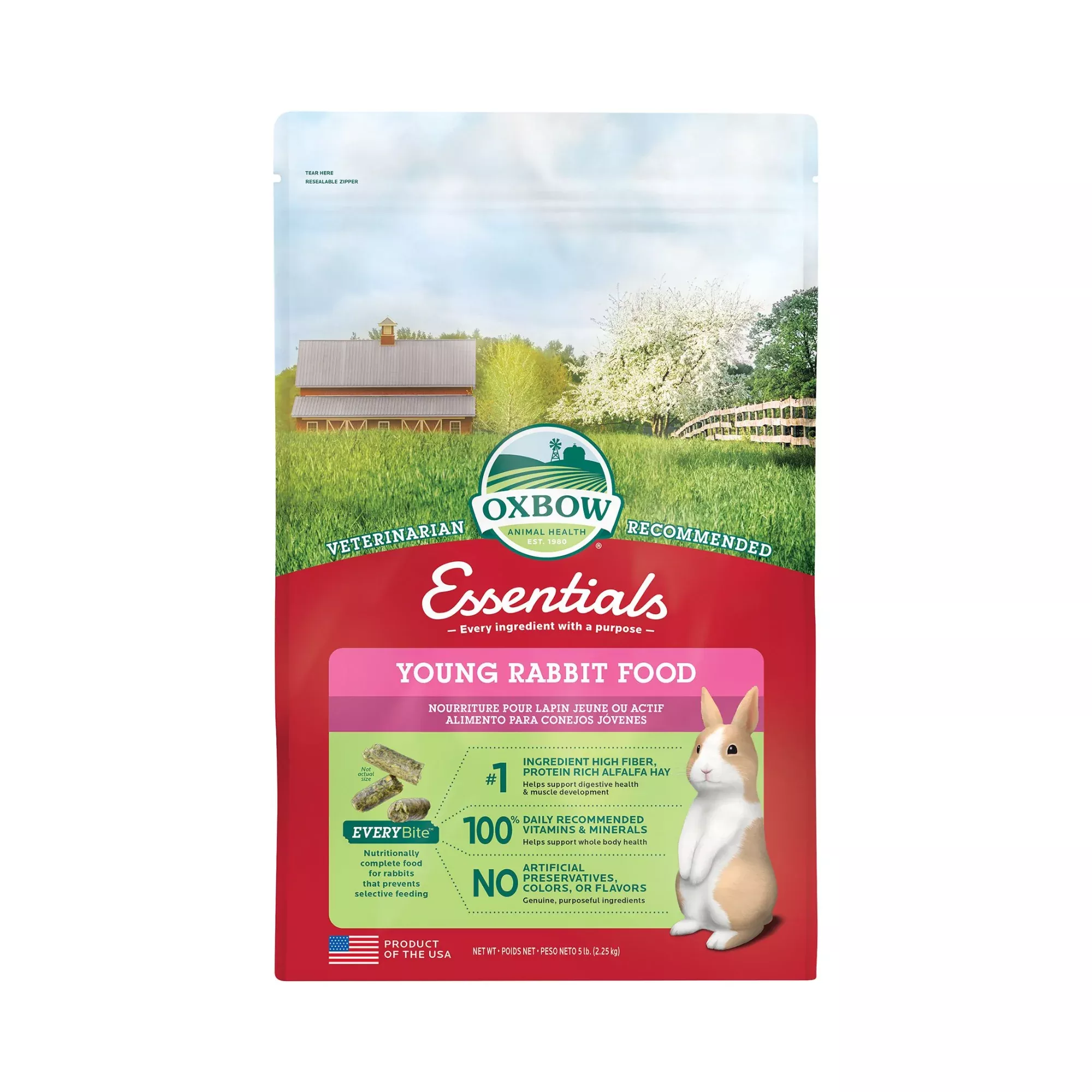 Oxbow Essentials Young Rabbit Food