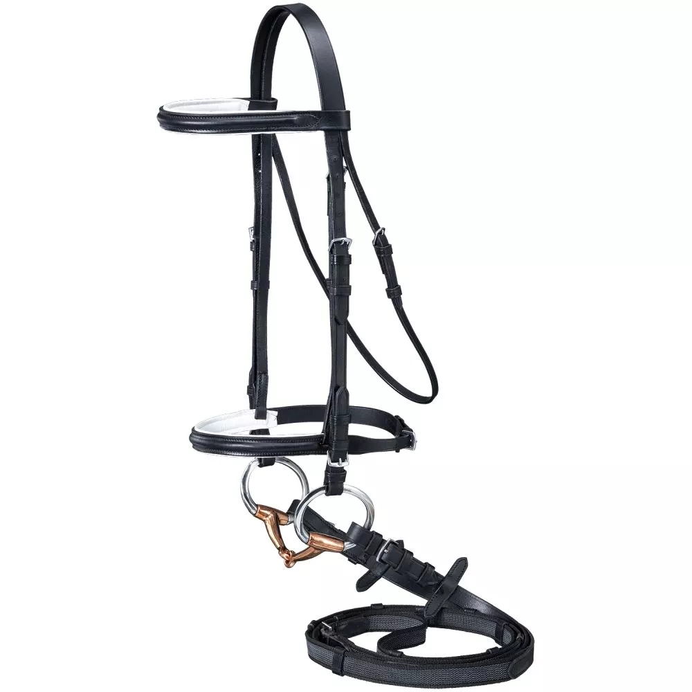 Padded Snaffle Bridle w/ Super Grip Reins